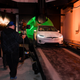 Elon Musk, co-founder and chief executive officer of Tesla Inc., arrives in a modified Tesla Model X electric vehicle during an unveiling event for the Boring Company Hawthorne test tunnel in Hawthorne, Calif., on Tuesday, Dec. 18, 2018. The tunnel, meant to be a "proof of concept," runs just over a mile under Musk's SpaceX headquarters in Hawthorne. (Robyn Beck/Pool Photo via AP)
